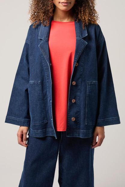 Stretch Denim Jacket