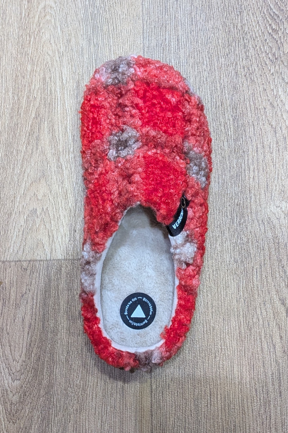 York Plaid Borrego Slippers