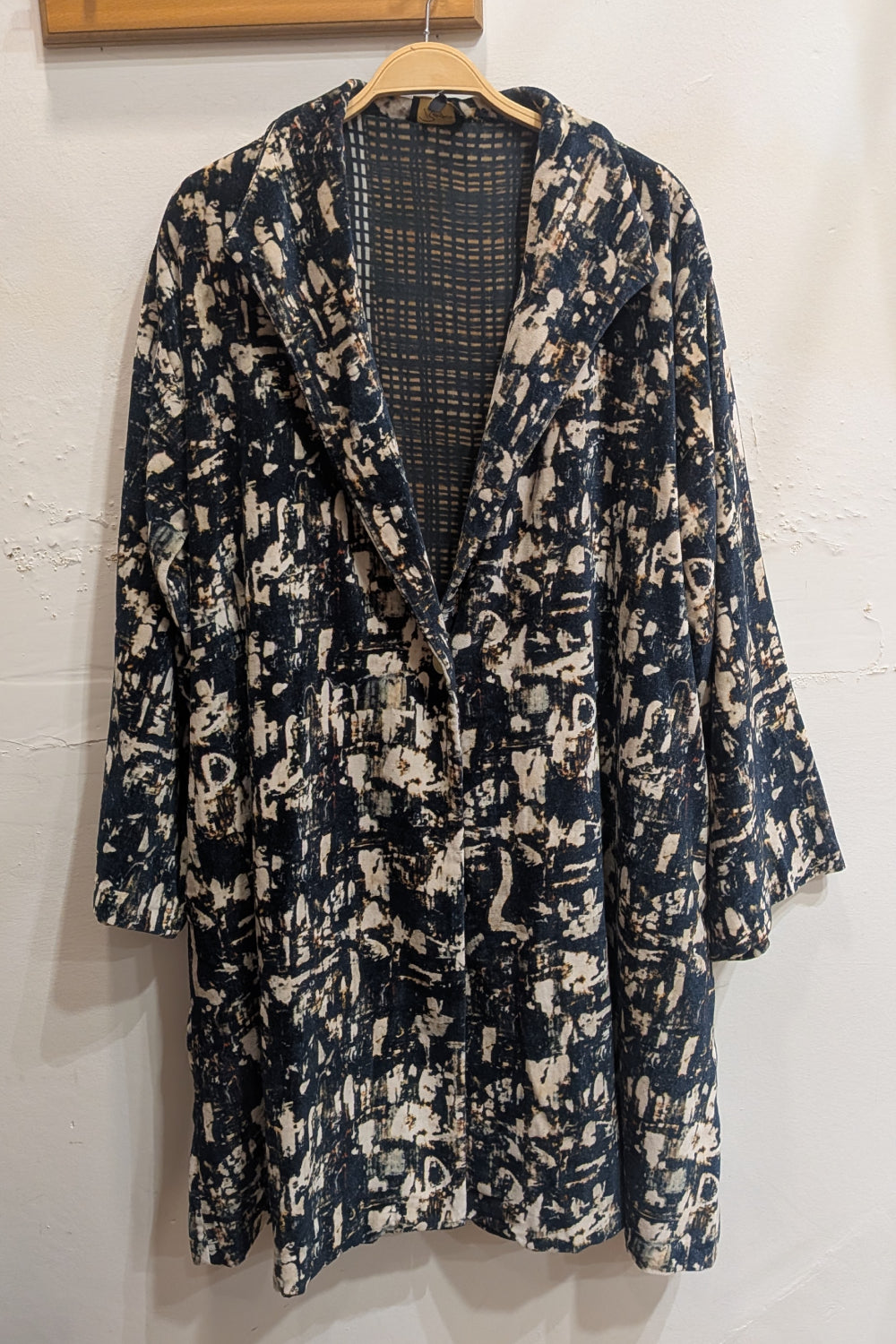 YC21-65 Cotton Velvet Monochrome Jacket