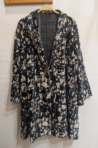 YC21-65 Cotton Velvet Monochrome Jacket