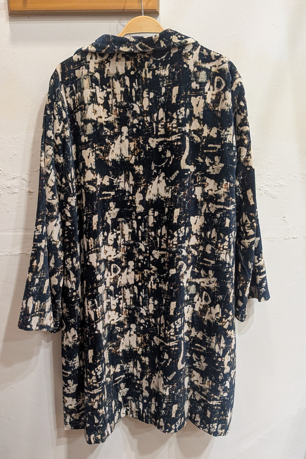 YC21-65 Cotton Velvet Monochrome Jacket