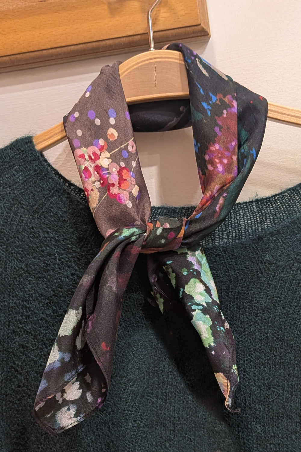 Silk 50cm scarf