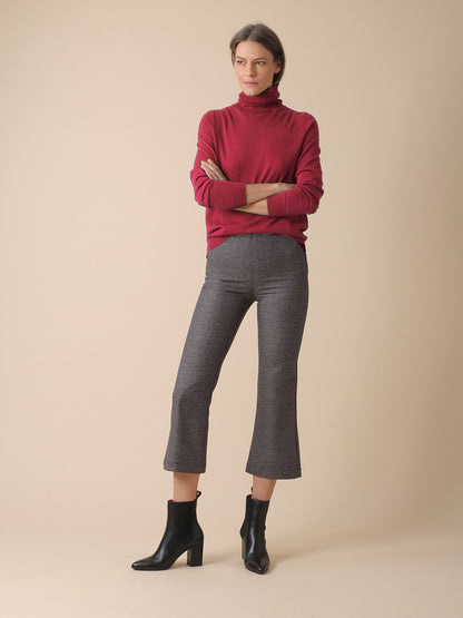Indi & Cold Cashmere and Cotton Jumper Rojo