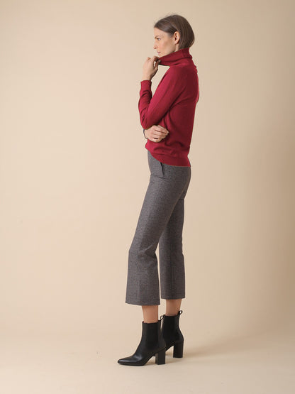 Indi & Cold Cashmere and Cotton Jumper Rojo