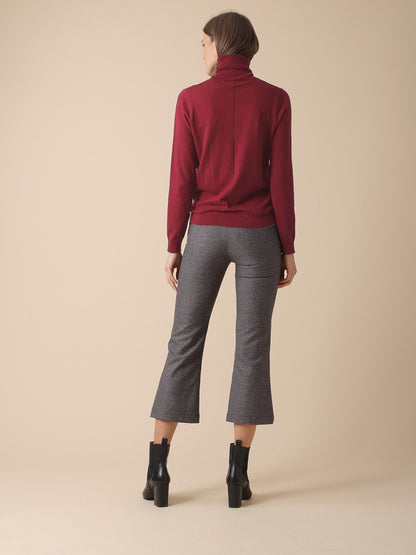 Indi & Cold Cashmere and Cotton Jumper Rojo