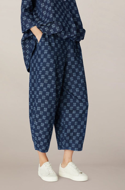 Sahara Broken Check Denim Trouser