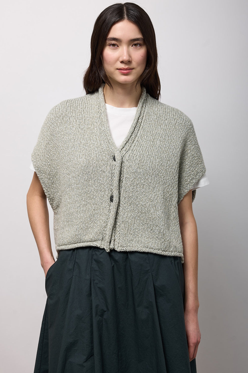 Two Buttons Poncho