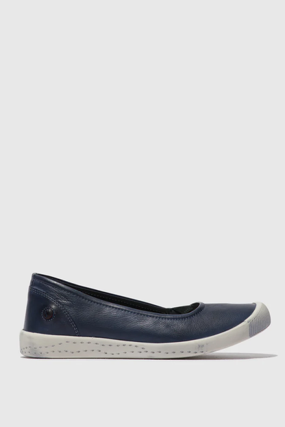Softinos Isla Shoe Smooth Navy Blue