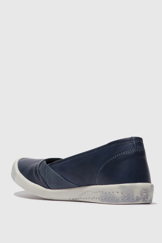 Softinos Isla Shoe Smooth Navy Blue