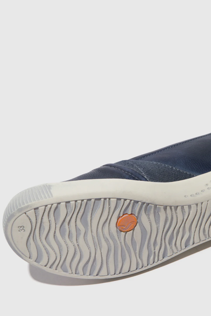 Softinos Isla Shoe Smooth Navy Blue