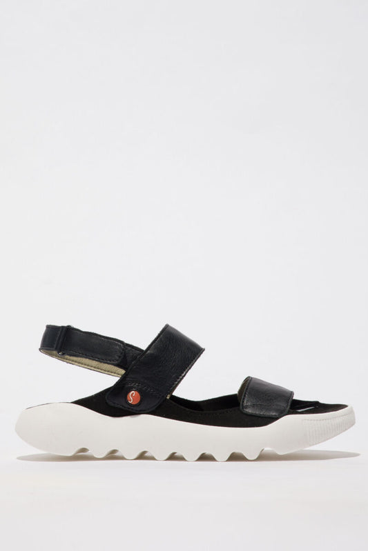 Softinos Weal Sandal Black Black