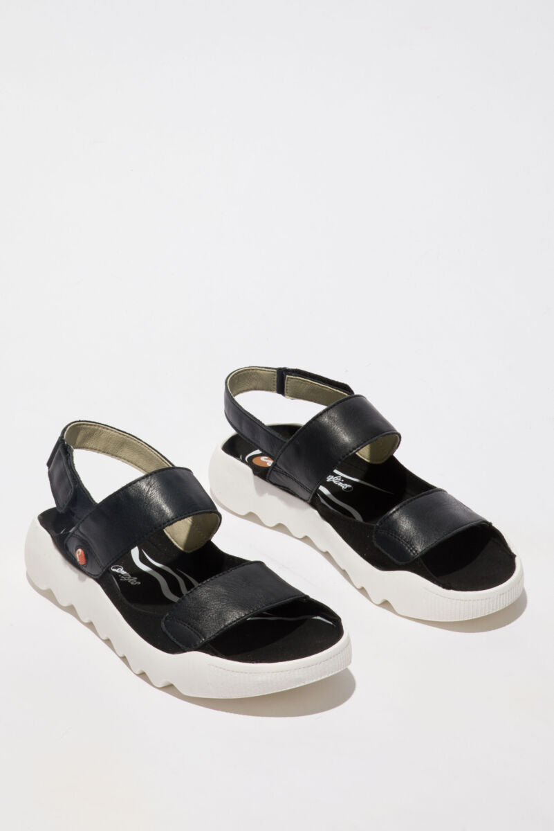 Softinos Weal Sandal Black Black