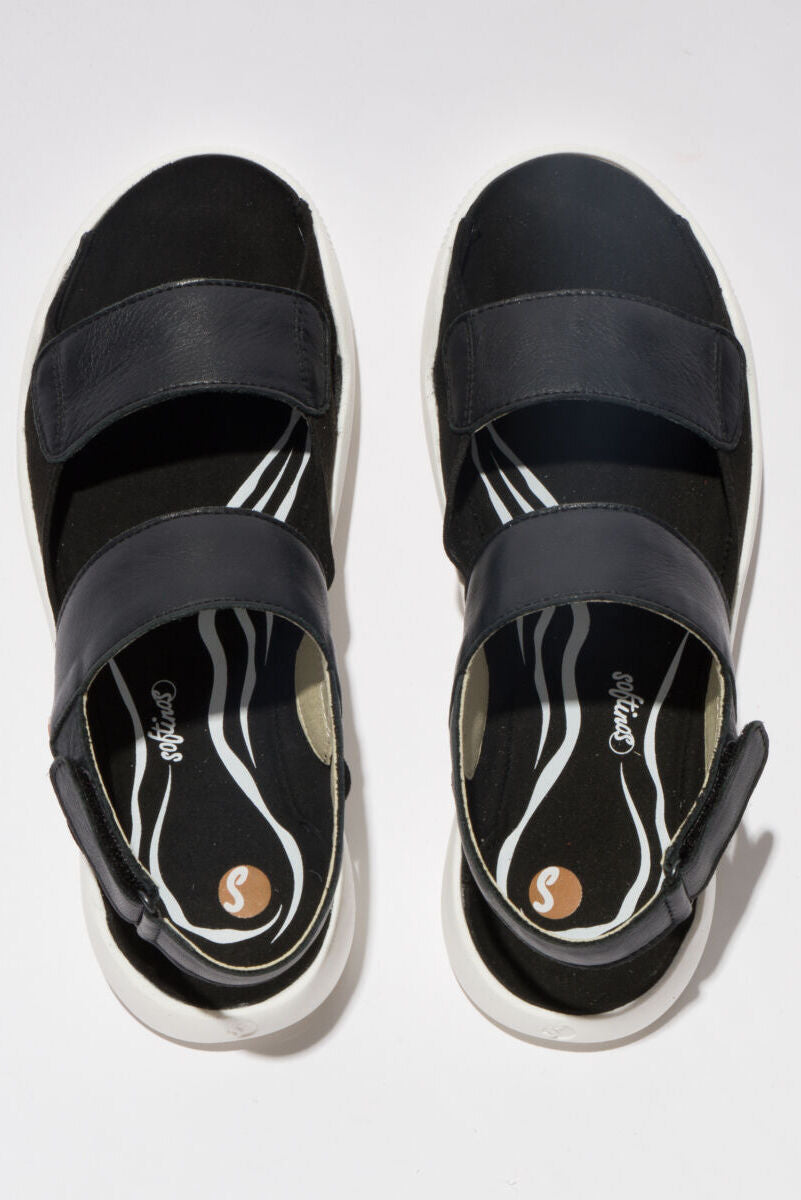 Softinos Weal Sandal Black Black
