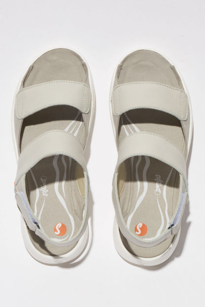 Softinos Weal Sandal Light Grey Grey