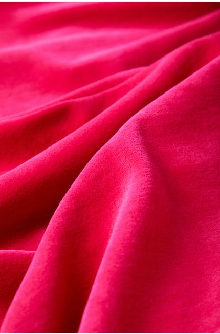 Sahara Velvet Jersey Bubble Dress Hot Pink