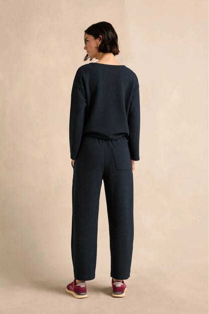 Double Jersey Crinkle Trousers