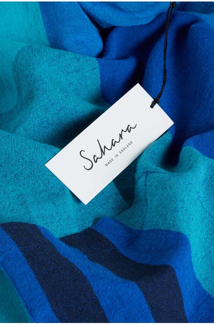 Sahara Maxi Check Weave Tunic Multi