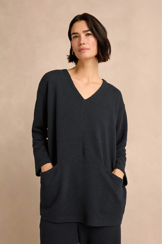 Double Jersey Crinkle Tunic