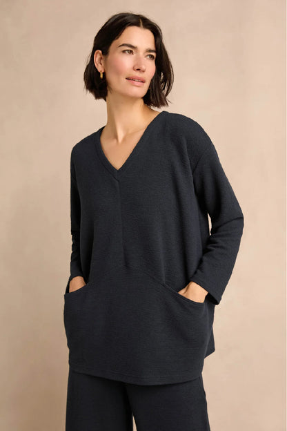 Double Jersey Crinkle Tunic