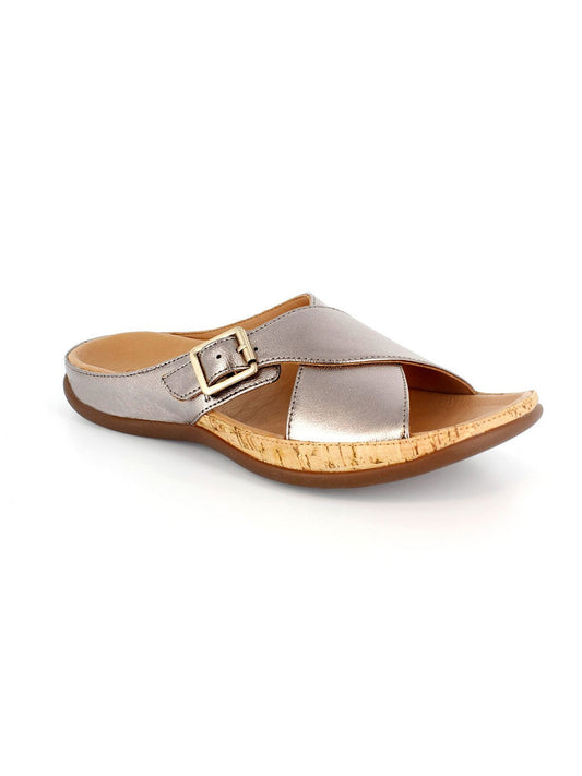 Strive Footwear Maria Buckle Sandal Grey