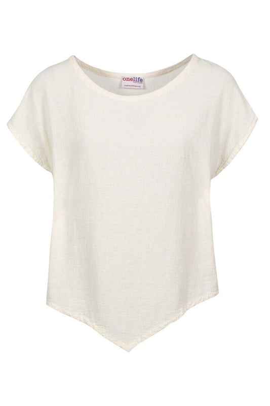 OneLife Grace Top Bone Off-White