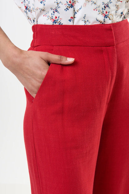 Tilde Linen Mix Trousers