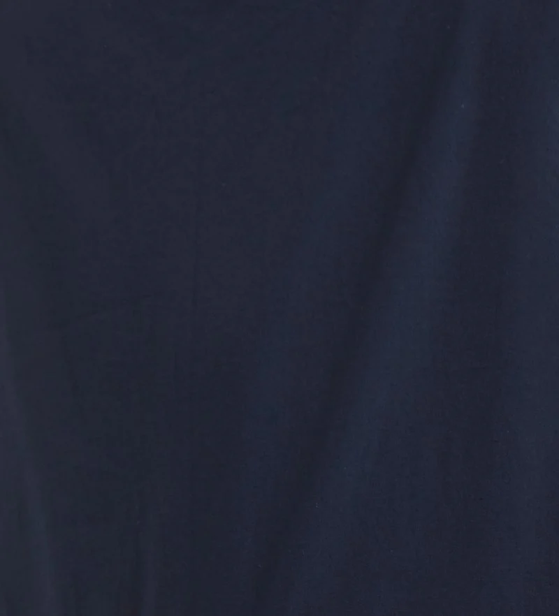 Louche Francoise Poplin Midi Skirt Navy 