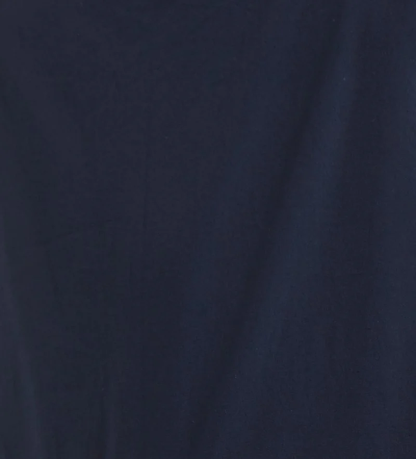 Louche Francoise Poplin Midi Skirt Navy 