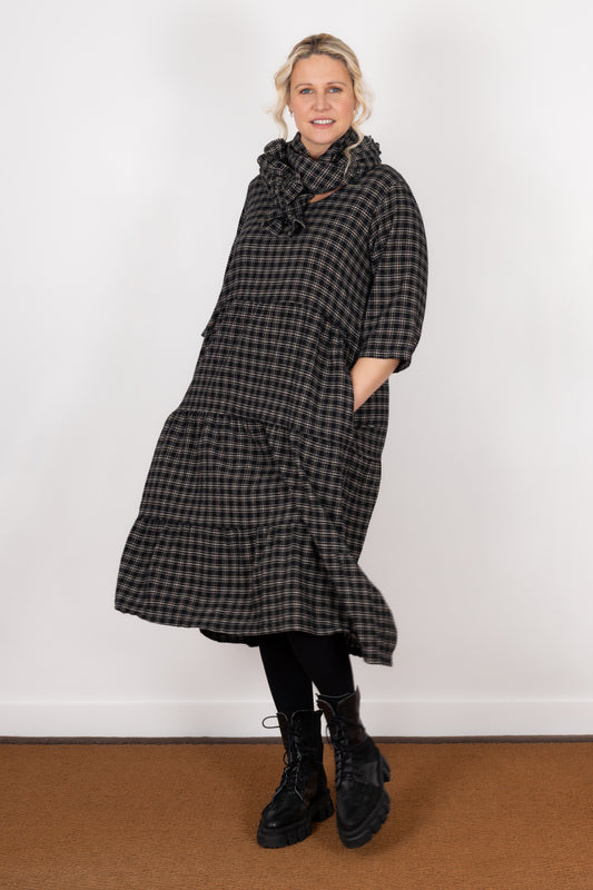 Soft Check 7324 Dress