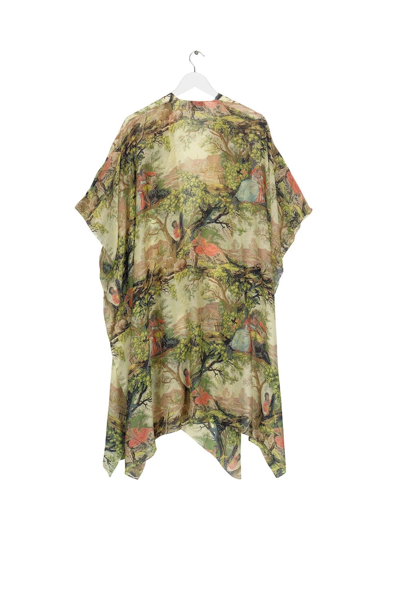 One Hundred Stars Country Toile Throwover Natural