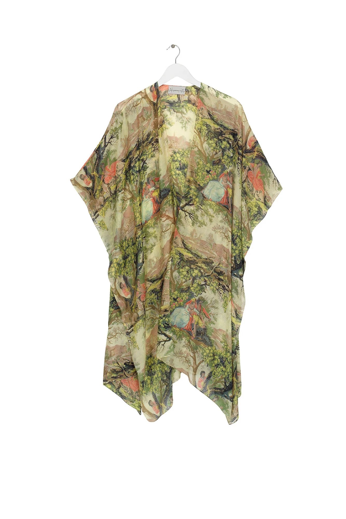 One Hundred Stars Country Toile Throwover Natural