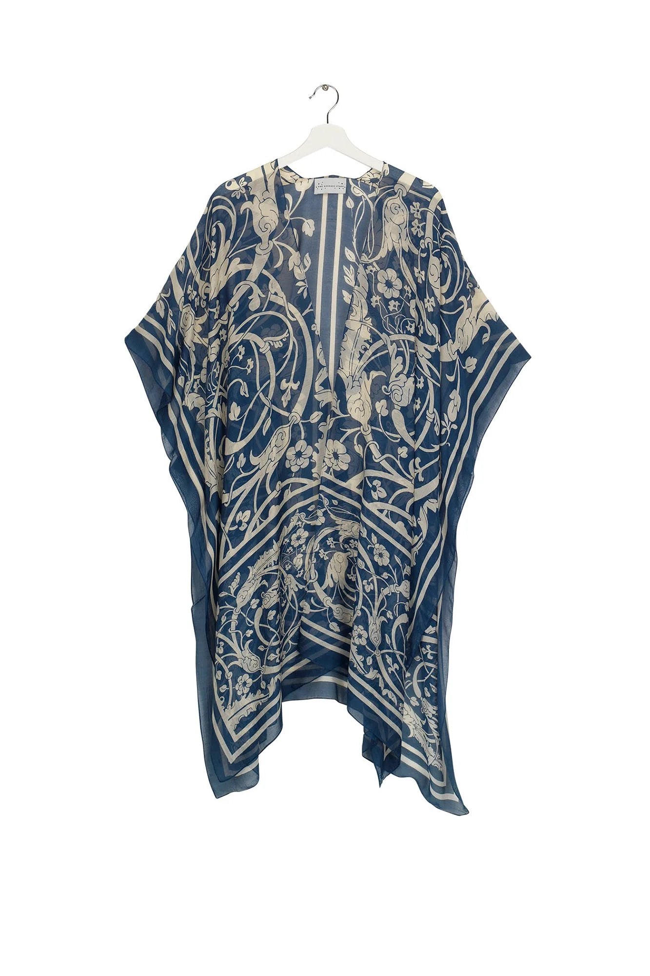 One Hundred Stars Jaipur Blue Throwover