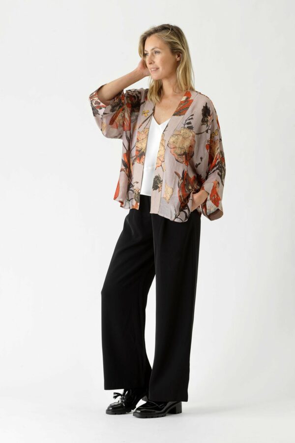 One Hundred Stars Tulip Kimono Red Red