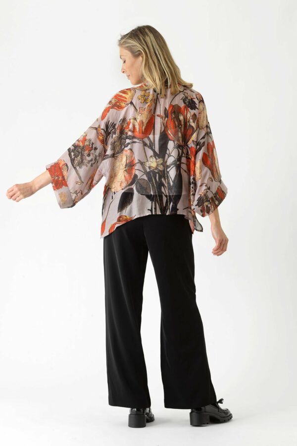 One Hundred Stars Tulip Kimono Red 