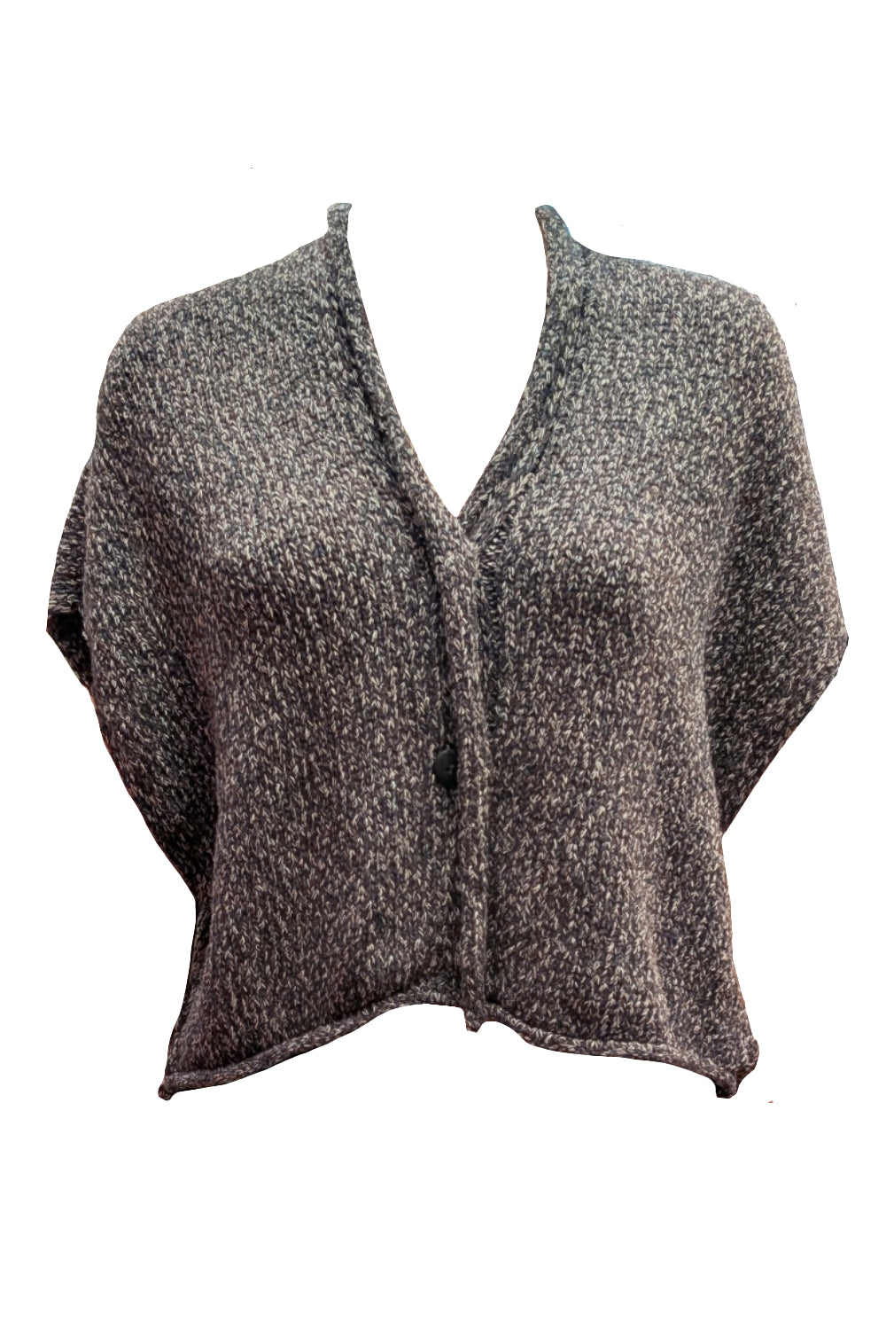 Two Buttons Poncho