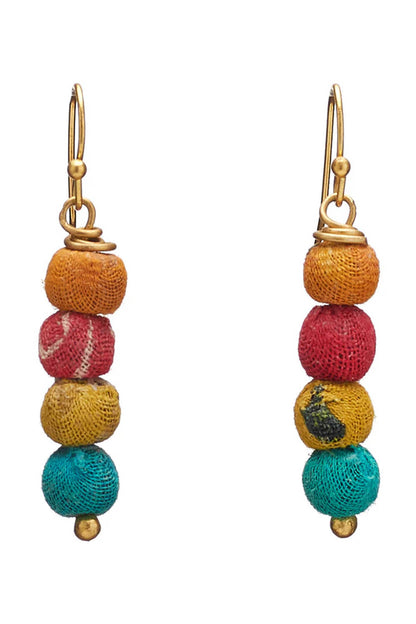 Quatre Kantha Earrings