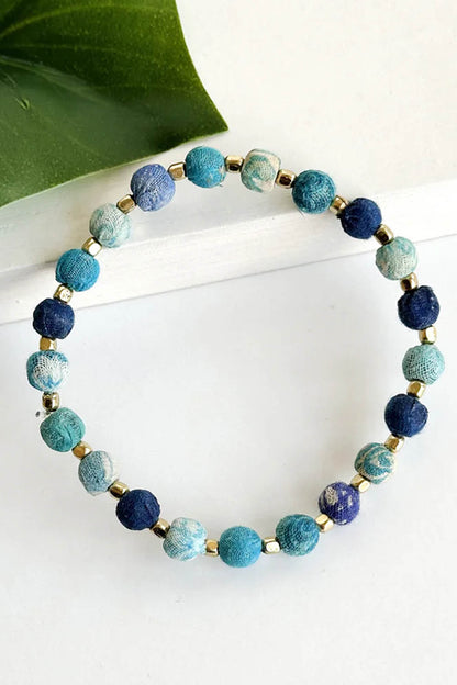 Kantha Dotted Bracelet