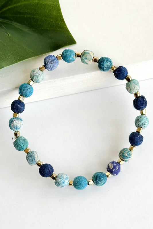 Kantha Dotted Bracelet