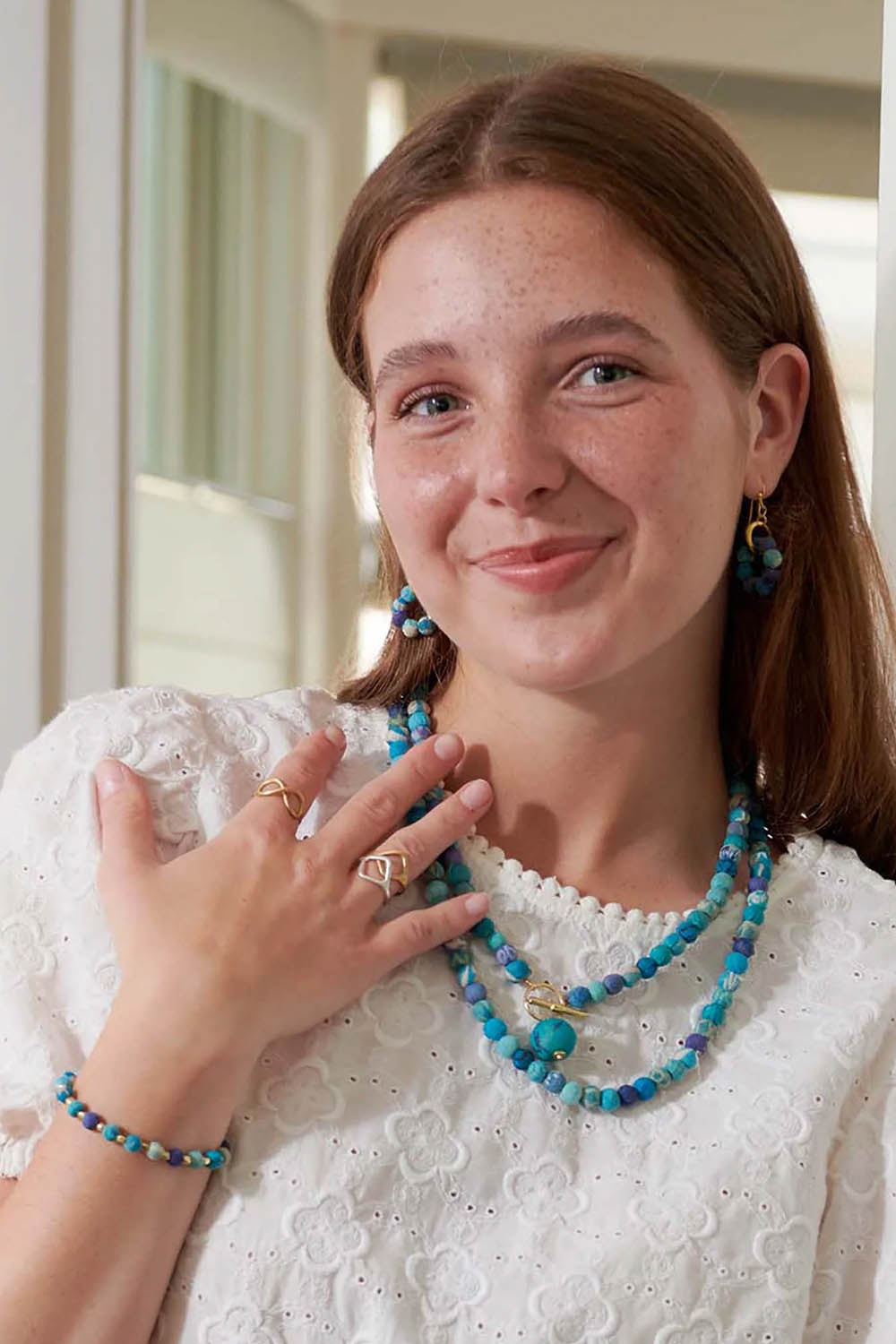 Kantha Dotted Bracelet