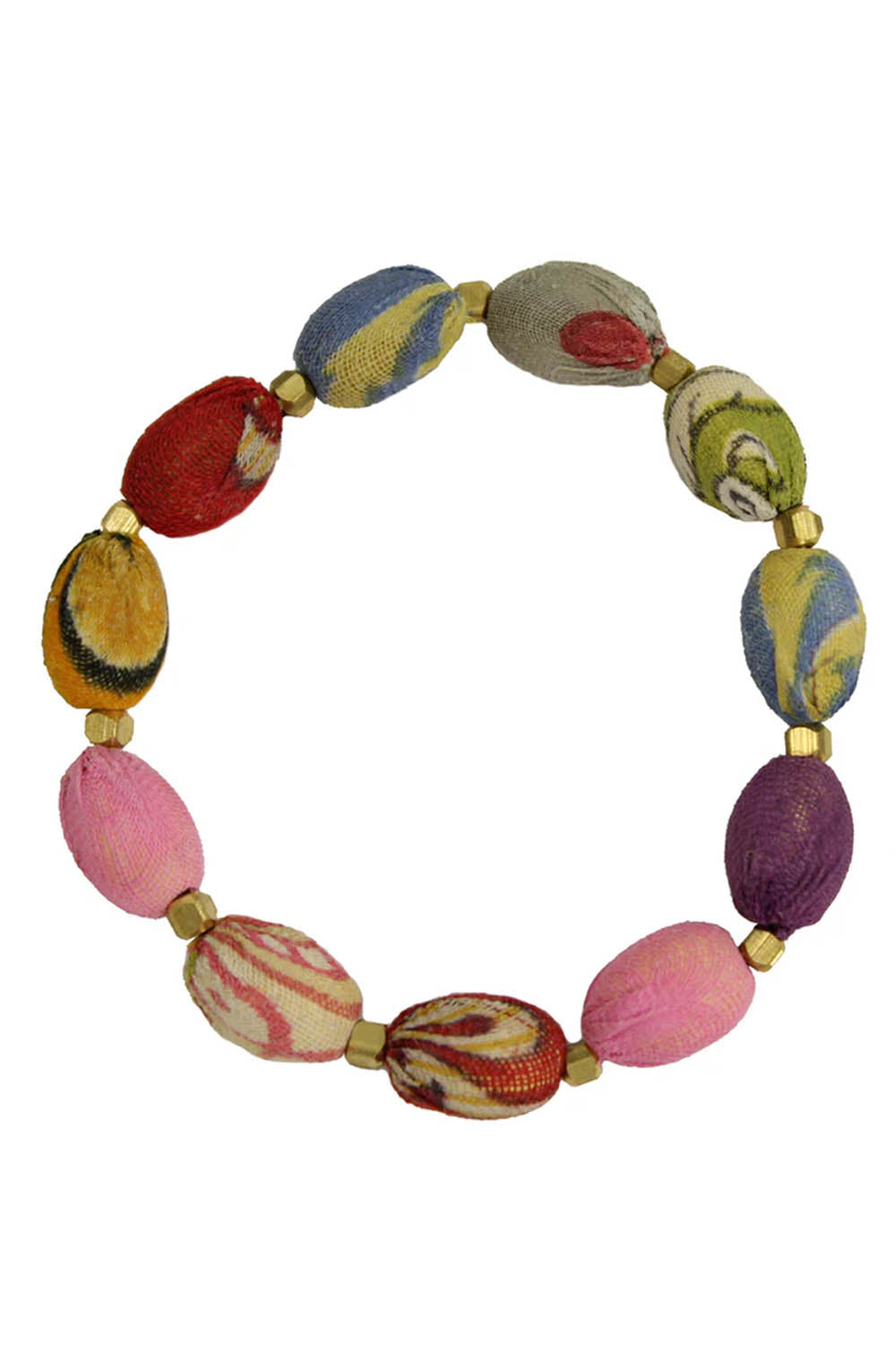 Kantha Oval Bracelet