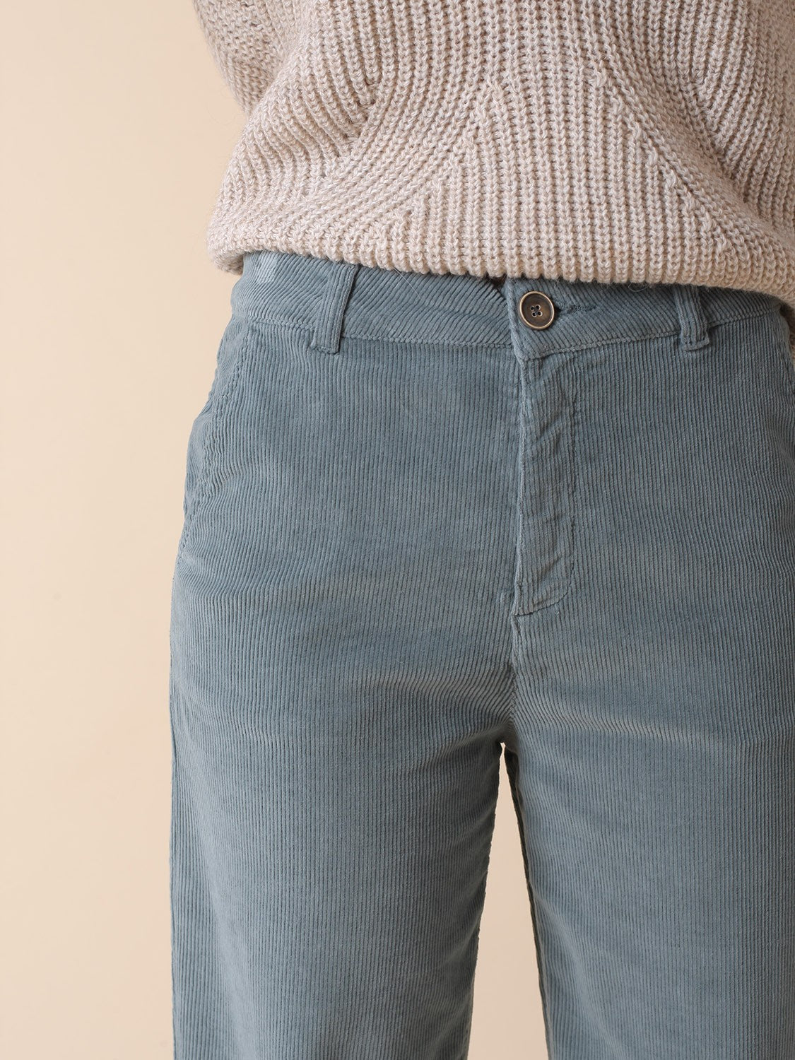 Indi & Cold Gina Trousers Vintage Azul