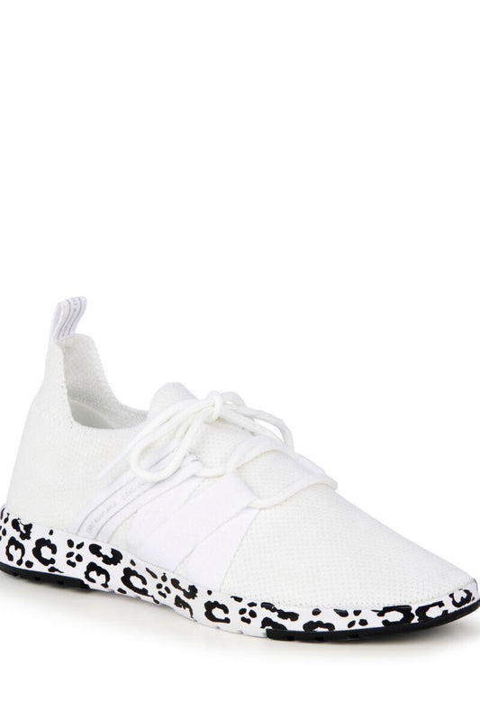 EMU Australia Leura Trainer White Leopard White