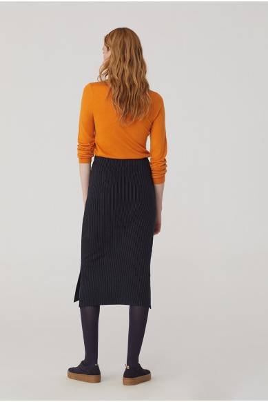 Nice Things Diplomatic Striped Skirt