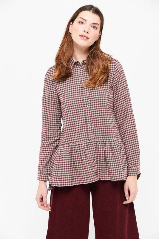 Mes Soeurs et Moi Diane Long Shirt Prune