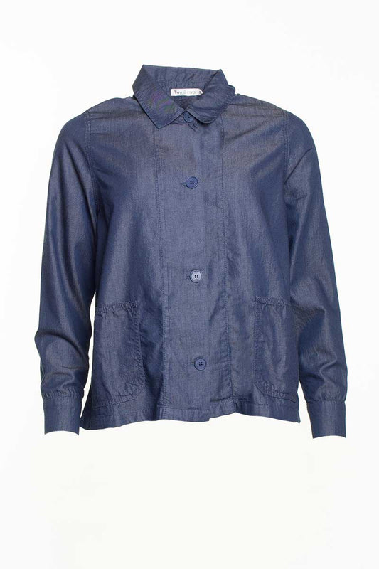 Two Danes Dusty Jacket Dark Indigo