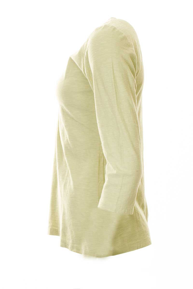 Cut Loose 3/4 Sleeve Tuck Front Top Absinthe