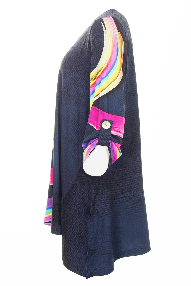 Ralston Mia Top Navy Ribbon