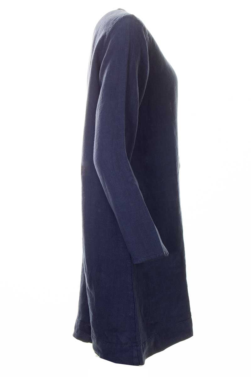Cut Loose Coat Dress Linen Night