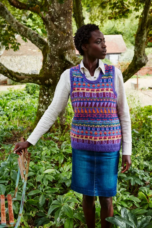 Pachamama Marrakech Tank Top Blue