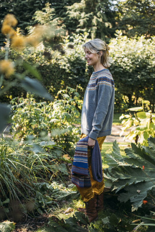 Eribe Long Alpine Breeze Sweater Hawthorn 